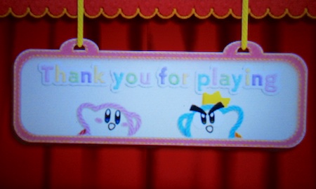 毛糸のカービィ Thank you for playing